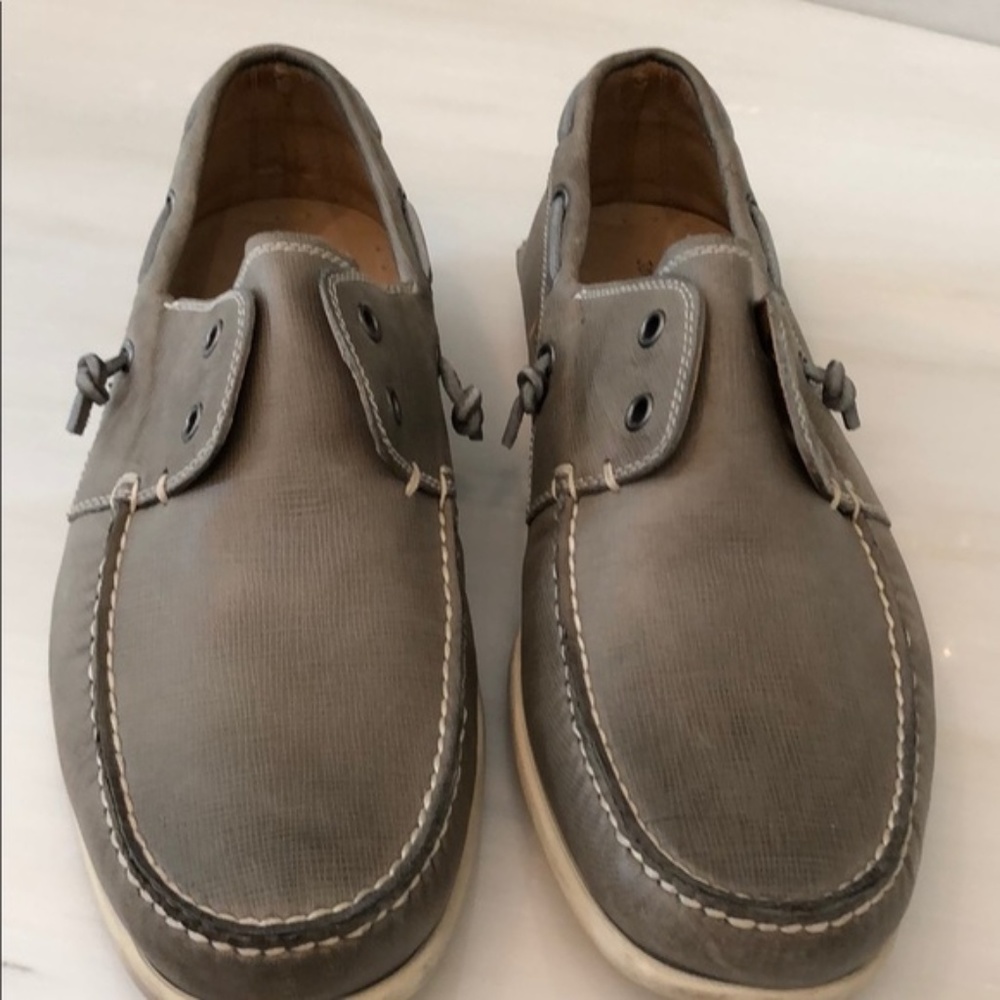 John Varvatos Schooner Boat Shoes Loafers Slip On